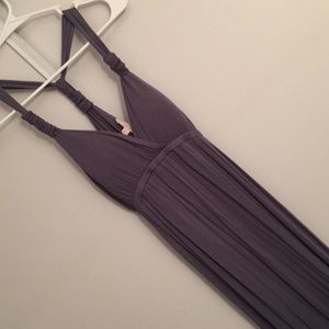 Summer Grey Maxi Dress